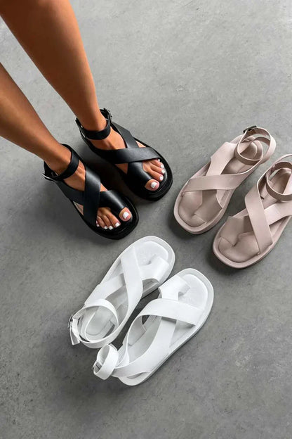 Sandales d'été orthopédiques sur mesure et confortables