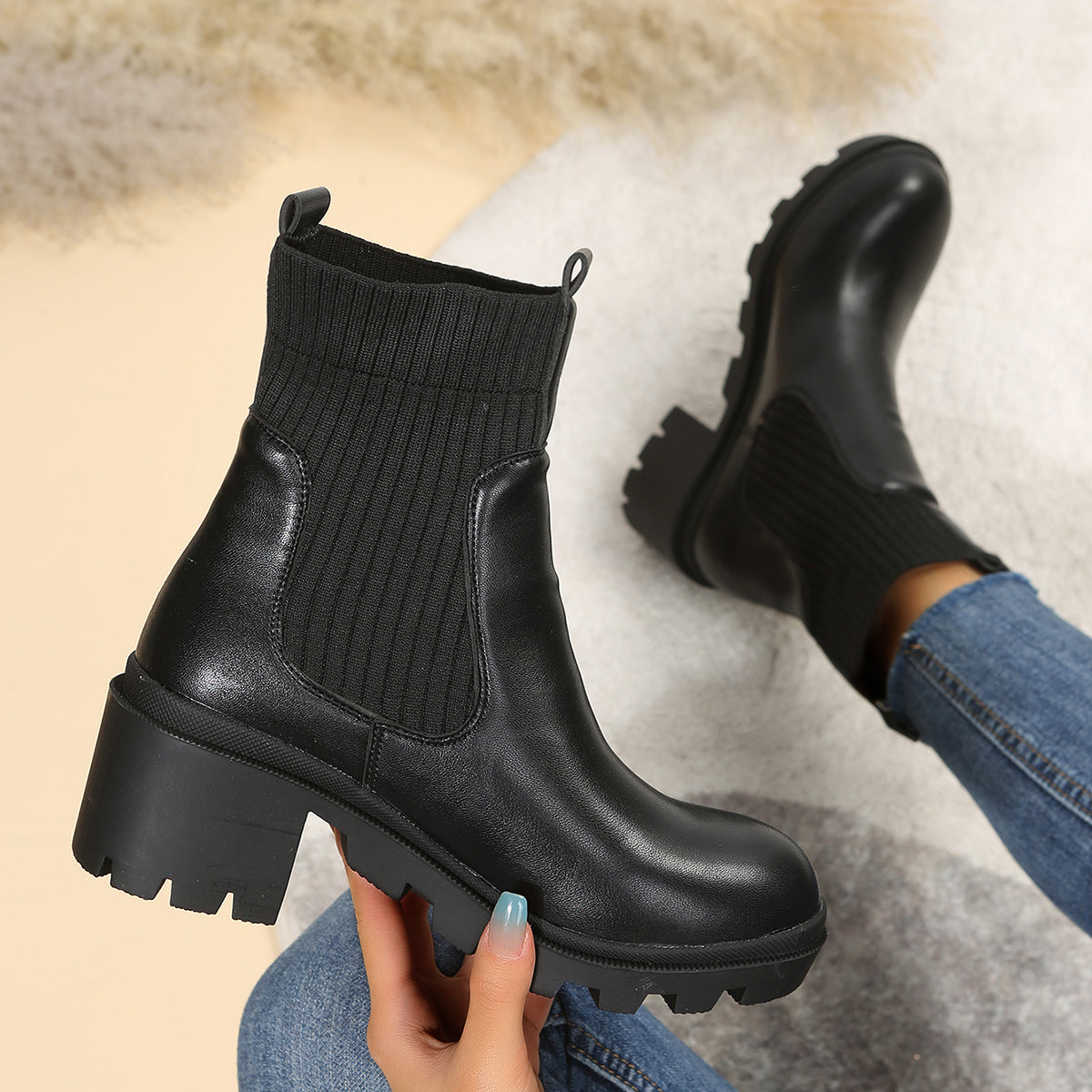 Bottes d'été orthopédiques confortables et polyvalentes