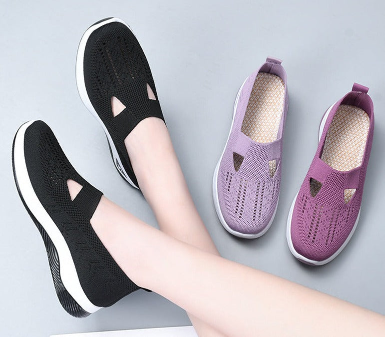 Sandales orthopédiques de couleur unie pour femmes