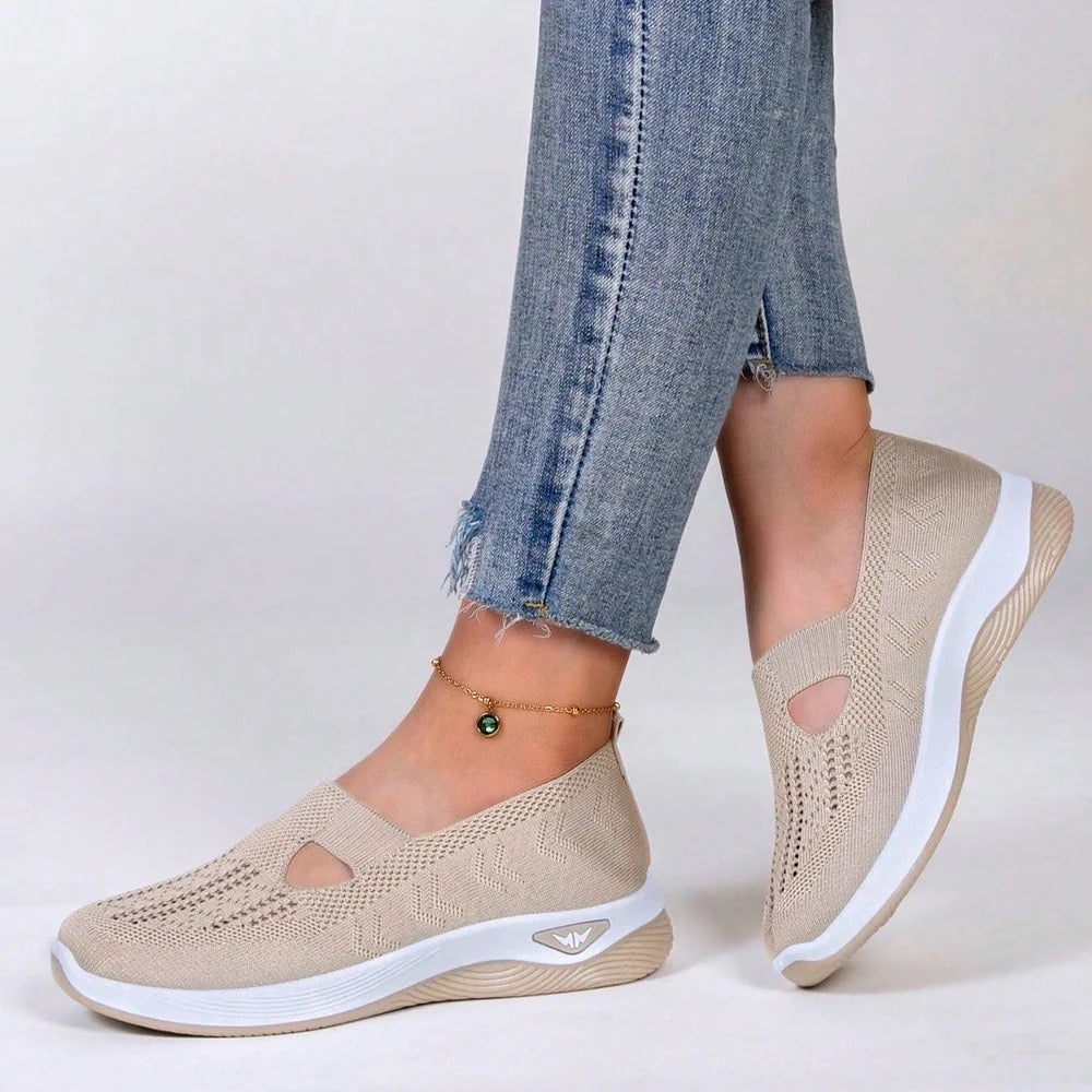 Sandales orthopédiques de couleur unie pour femmes
