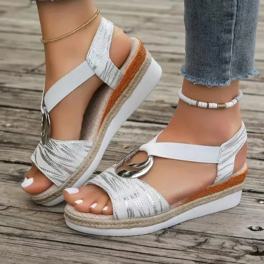 Sandales d'été à plateforme pour femmes