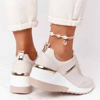 Chaussures orthopédiques à lacets en maille pour femmes