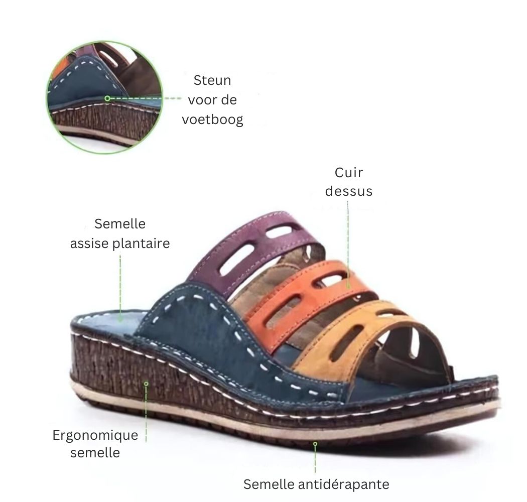 Sandales orthopédiques Premium Tricolor