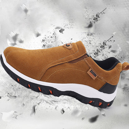 Homme Plat Slip On Loafers Rubber Sneaker