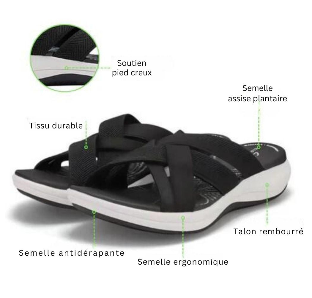 Sandales de plage orthopédiques confortables