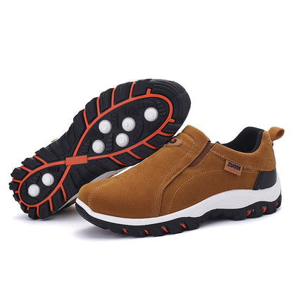 Homme Plat Slip On Loafers Rubber Sneaker