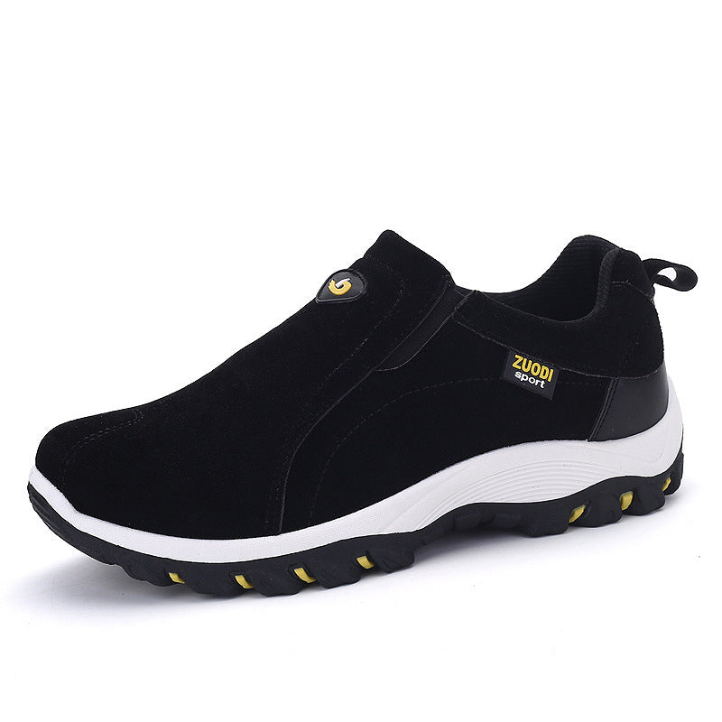 Homme Plat Slip On Loafers Rubber Sneaker