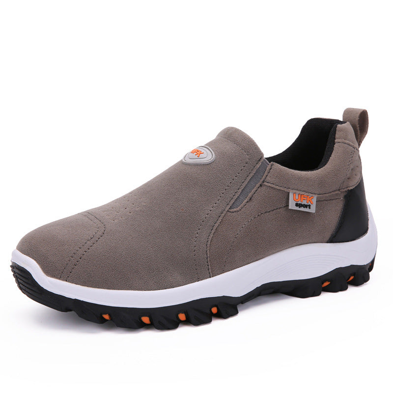 Homme Plat Slip On Loafers Rubber Sneaker