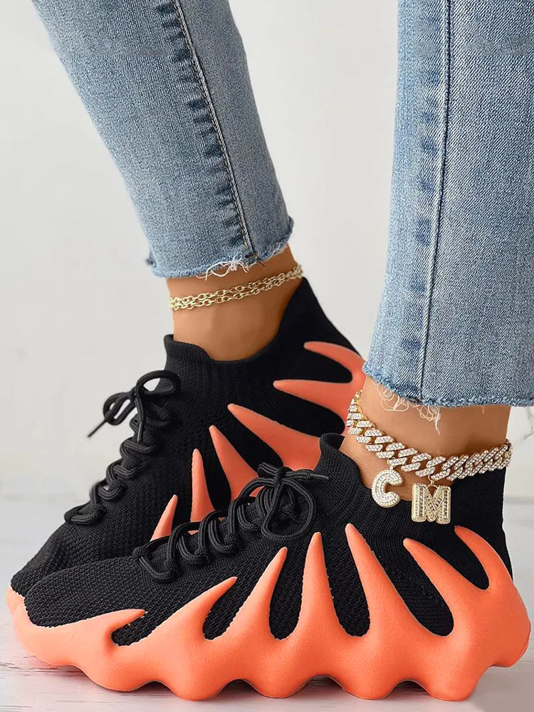 Des baskets élégantes et aérées