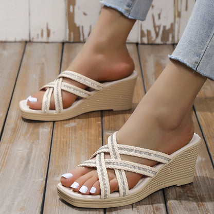 Sandales en caoutchouc pour femmes