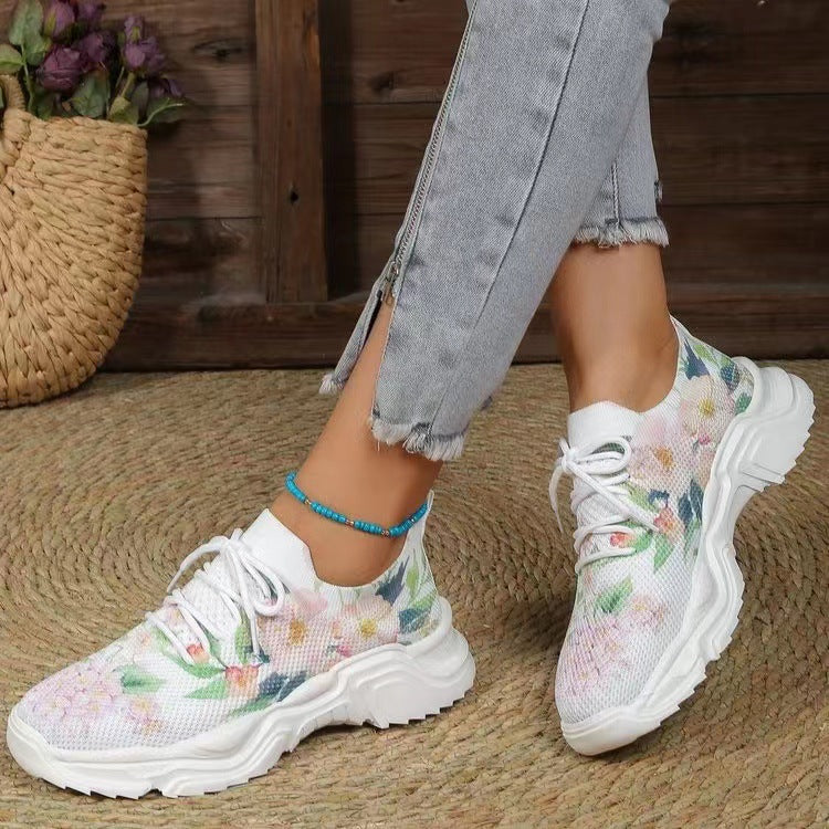 Chaussures de course Flyknit imprimées en 3D