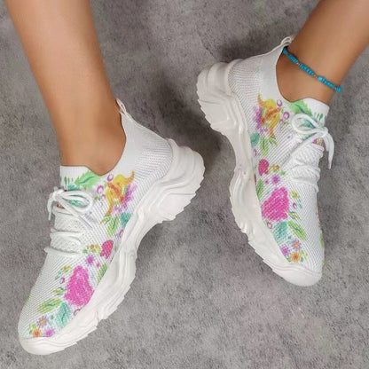 Chaussures de course Flyknit imprimées en 3D