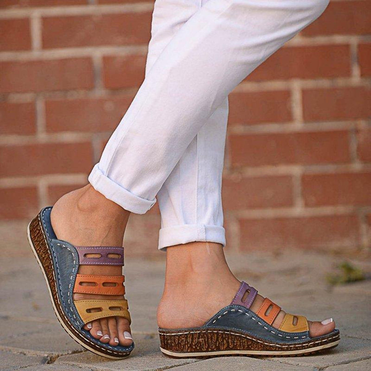 Sandales orthopédiques Premium Tricolor