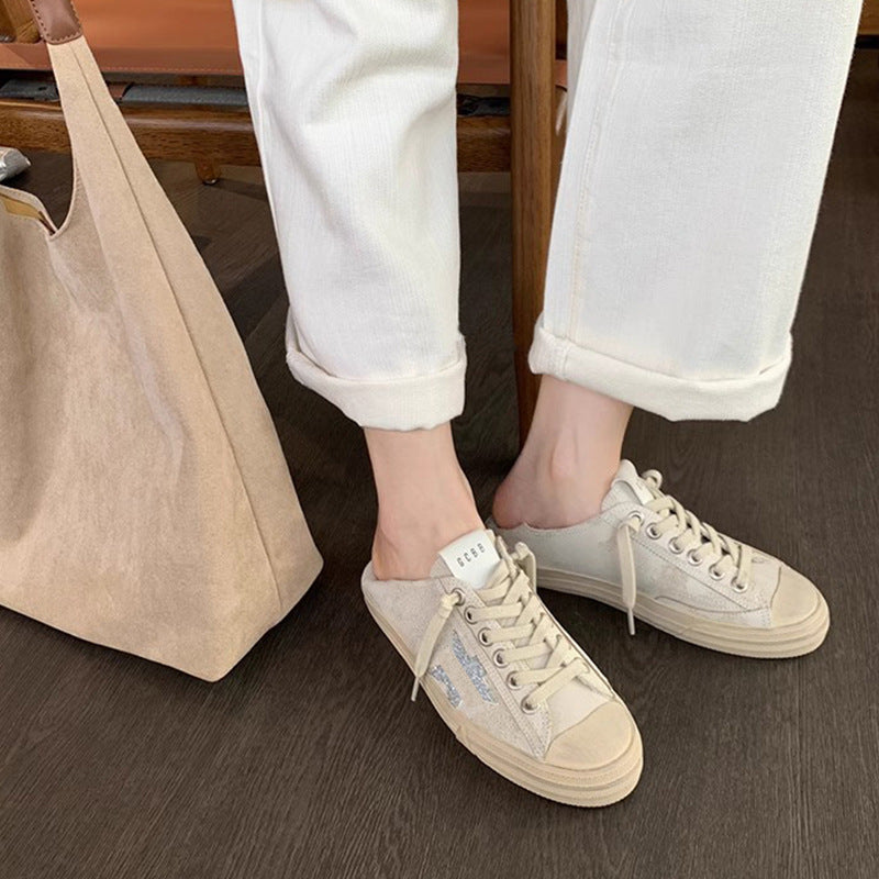 Baskets d'été élégantes et détaillées, offrant un bon soutien