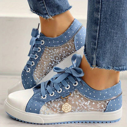Chaussures d'été à lacets confortables et assorties à la mode