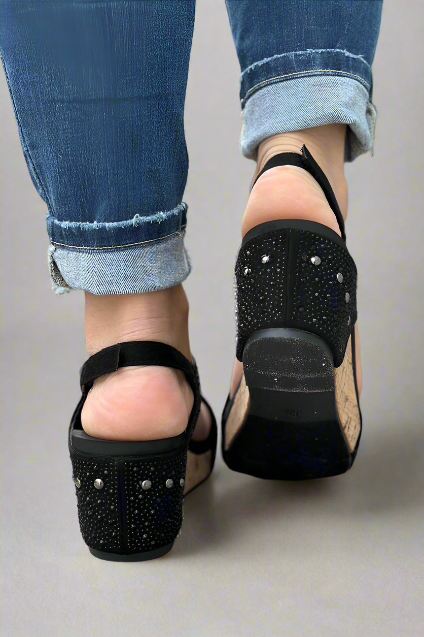 Orthopédique décontracté, adapté à l'été Wedge
