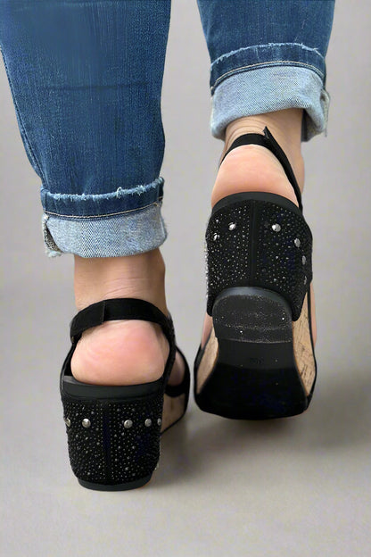 Orthopédique décontracté, adapté à l'été Wedge