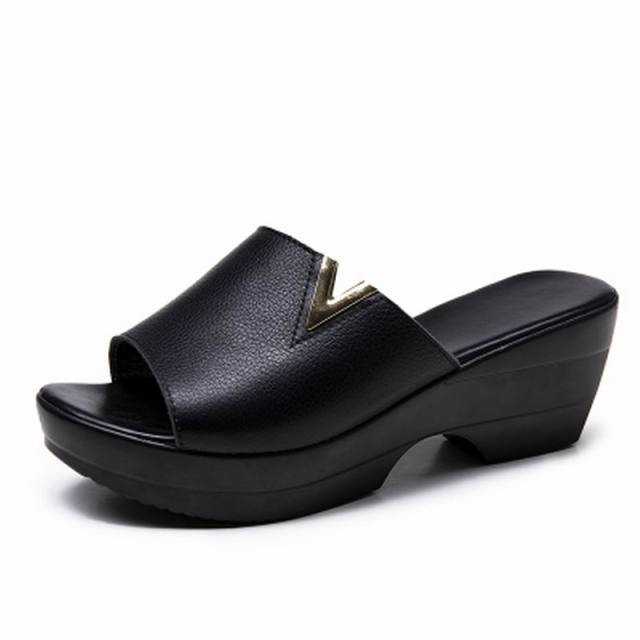 Sandales à talon moyen pour femmes