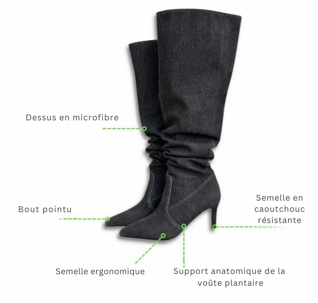 Orthopédie Vintage Bottes pointues de cow-boy