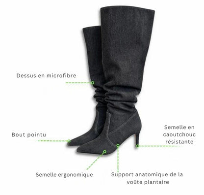 Orthopédie Vintage Bottes pointues de cow-boy