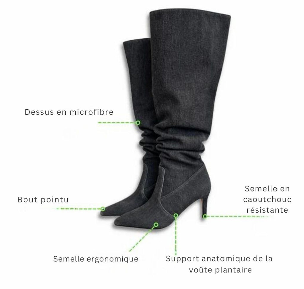 Orthopédie Vintage Bottes pointues de cow-boy