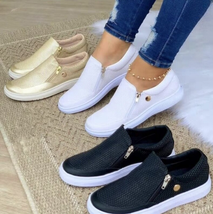 Chaussures de marche plates et confortables pour femmes