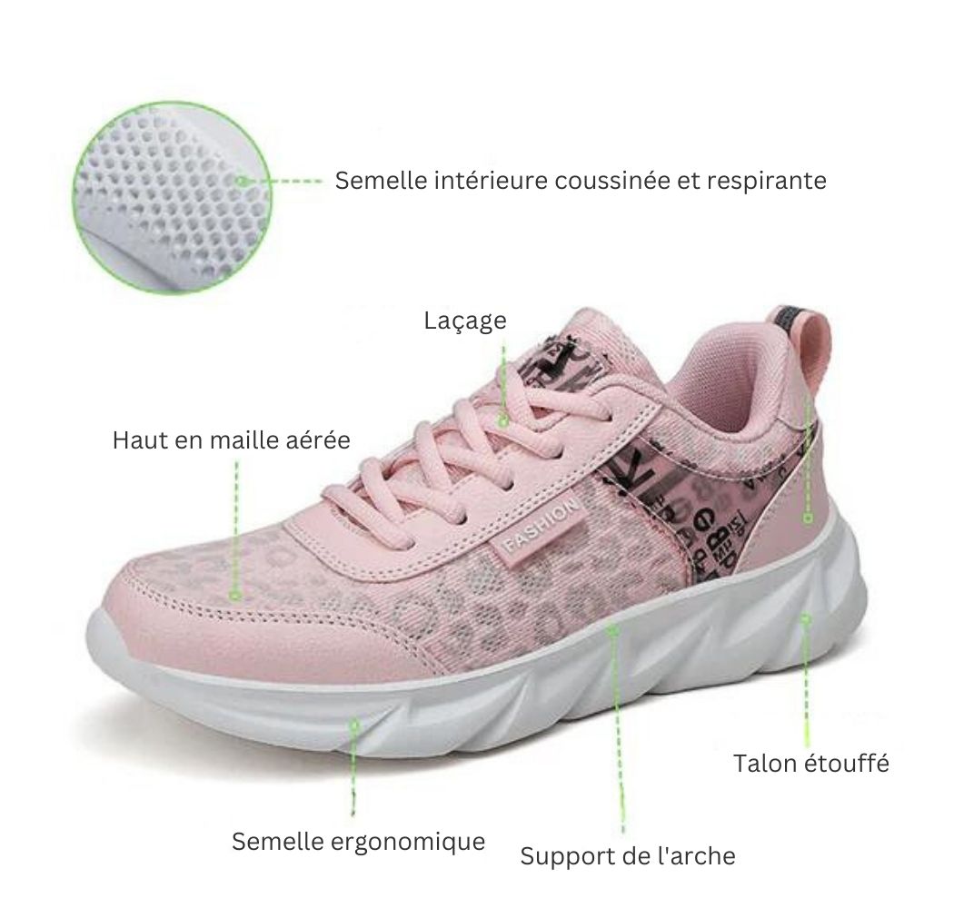Chaussures de sport orthopédiques respirantes