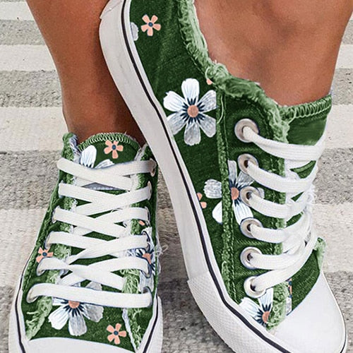 Chaussures en dentelle à la mode Chaussures décontractées pour dames