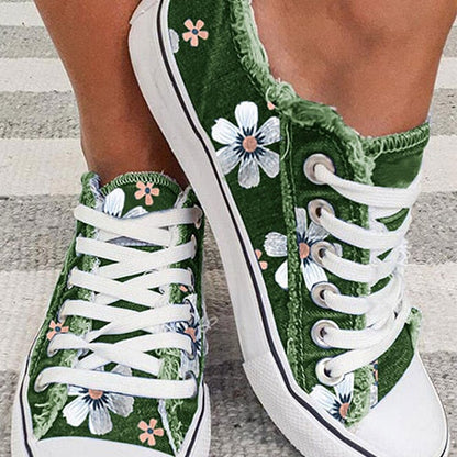 Chaussures en dentelle à la mode Chaussures décontractées pour dames