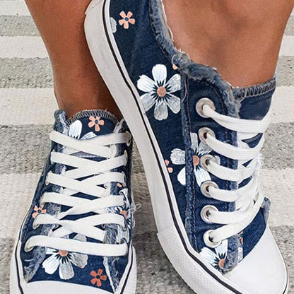 Chaussures en dentelle à la mode Chaussures décontractées pour dames