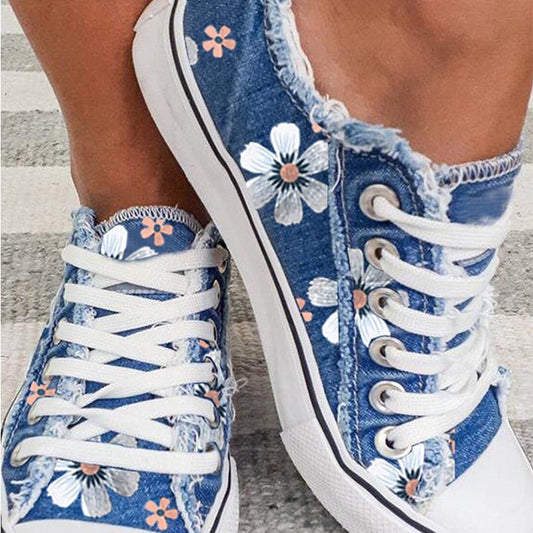 Chaussures en dentelle à la mode Chaussures décontractées pour dames