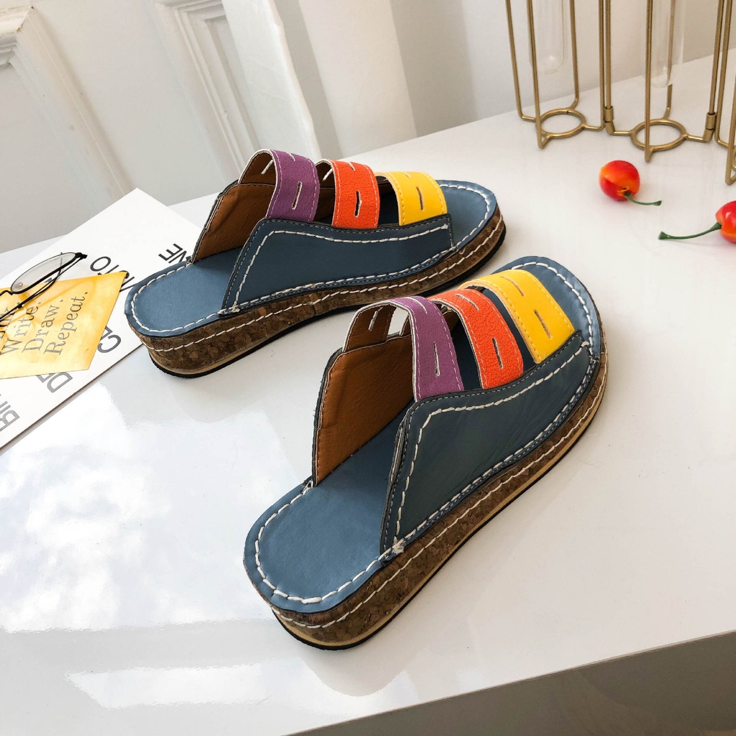 Sandales orthopédiques Premium Tricolor