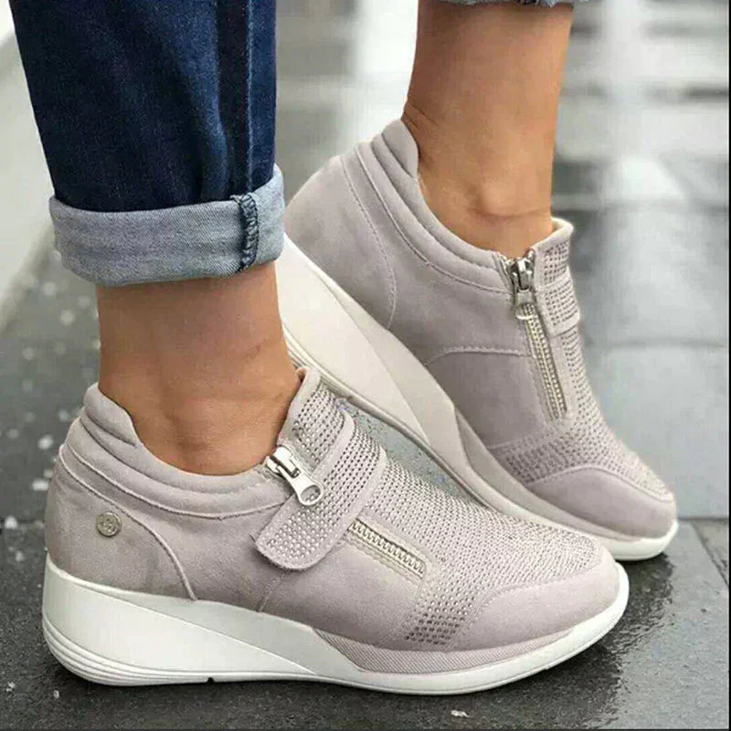 Chaussures à plateforme confortables à talon moyen