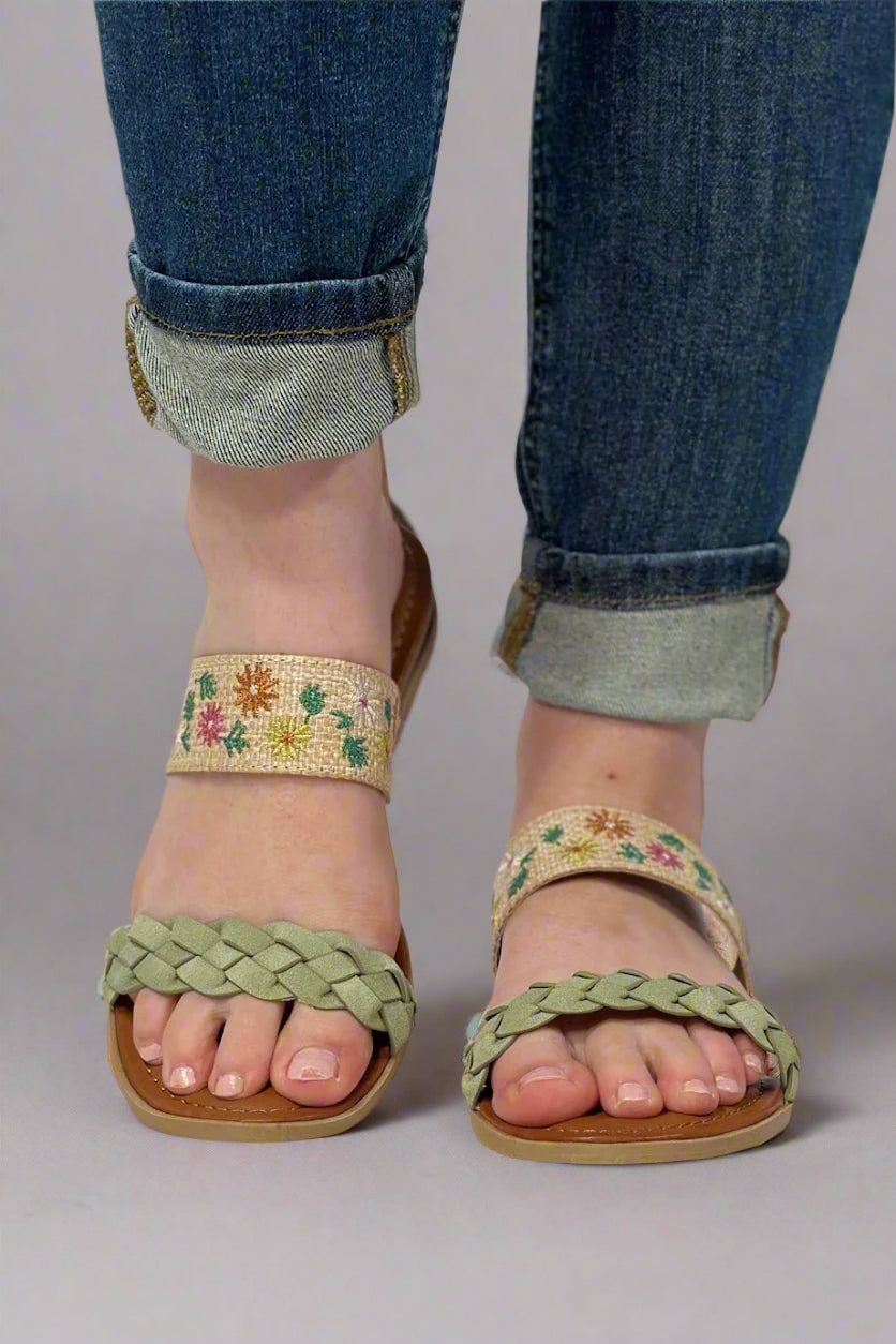 Chaussures d'été orthopédiques de soutien sur mesure