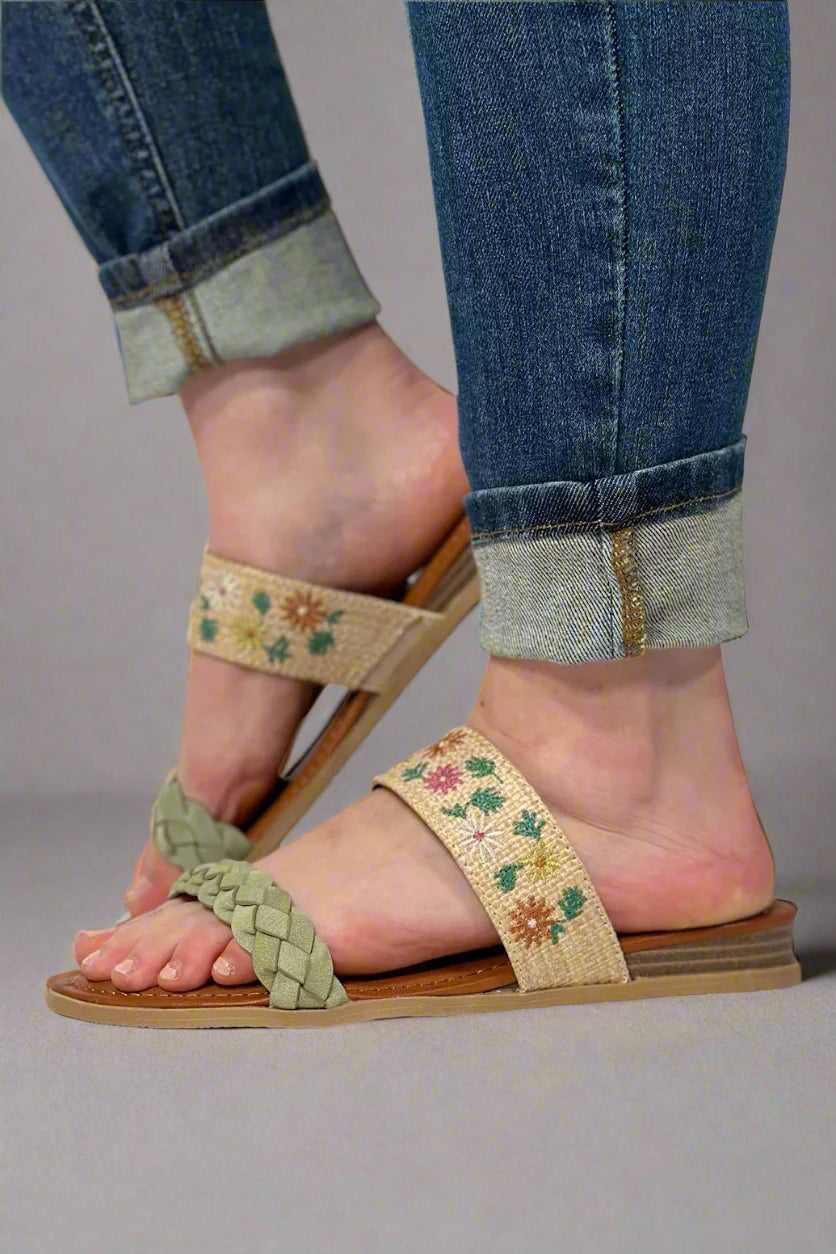 Chaussures d'été orthopédiques de soutien sur mesure