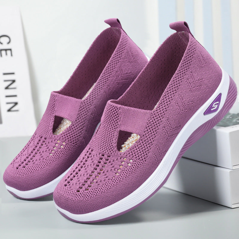 Sandales orthopédiques de couleur unie pour femmes
