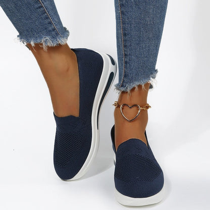 Chaussures orthopédiques respirantes pour femmes à nez large
