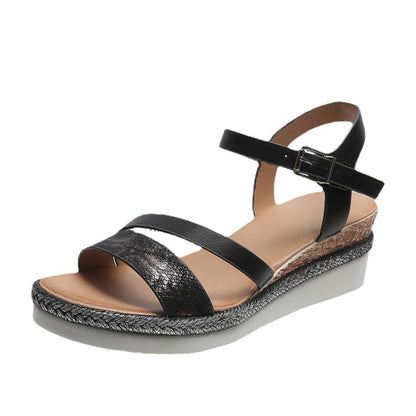 Sandales orthopédiques Wedge Buckle Strap