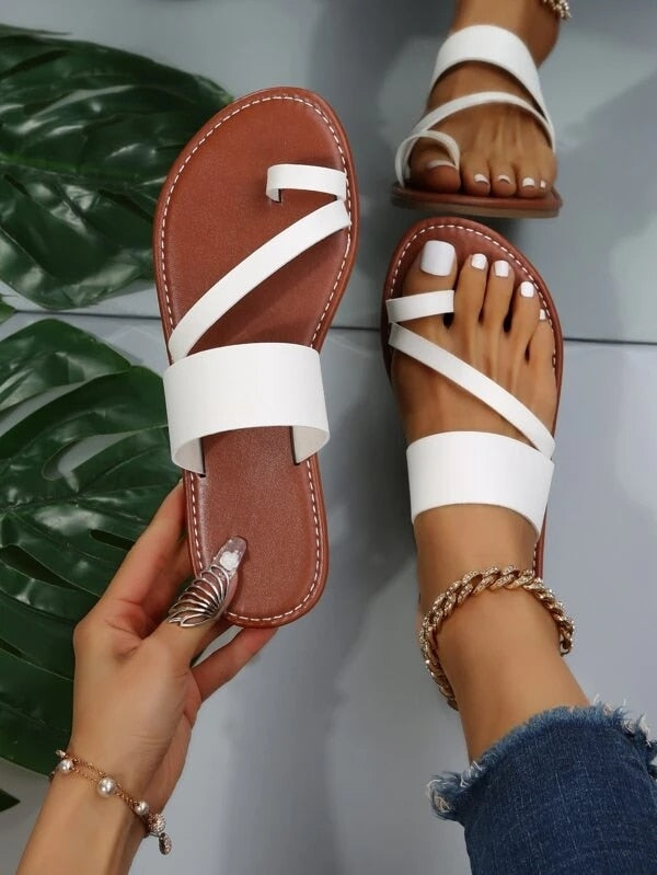 Sandales d'été Peep Toe pour femmes
