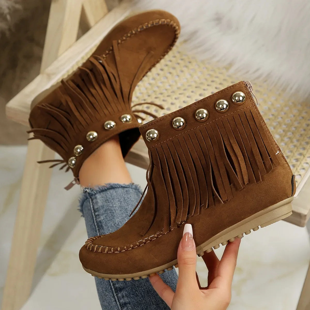 Bottes orthopédiques élégantes et confortables