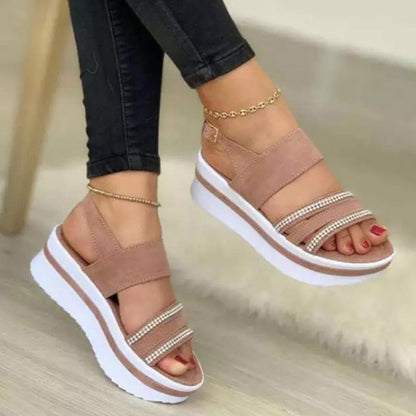 Sandales d'été à plateforme pour femmes
