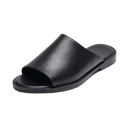Sandales en cuir pour hommes Chaussures d'été pour hommes