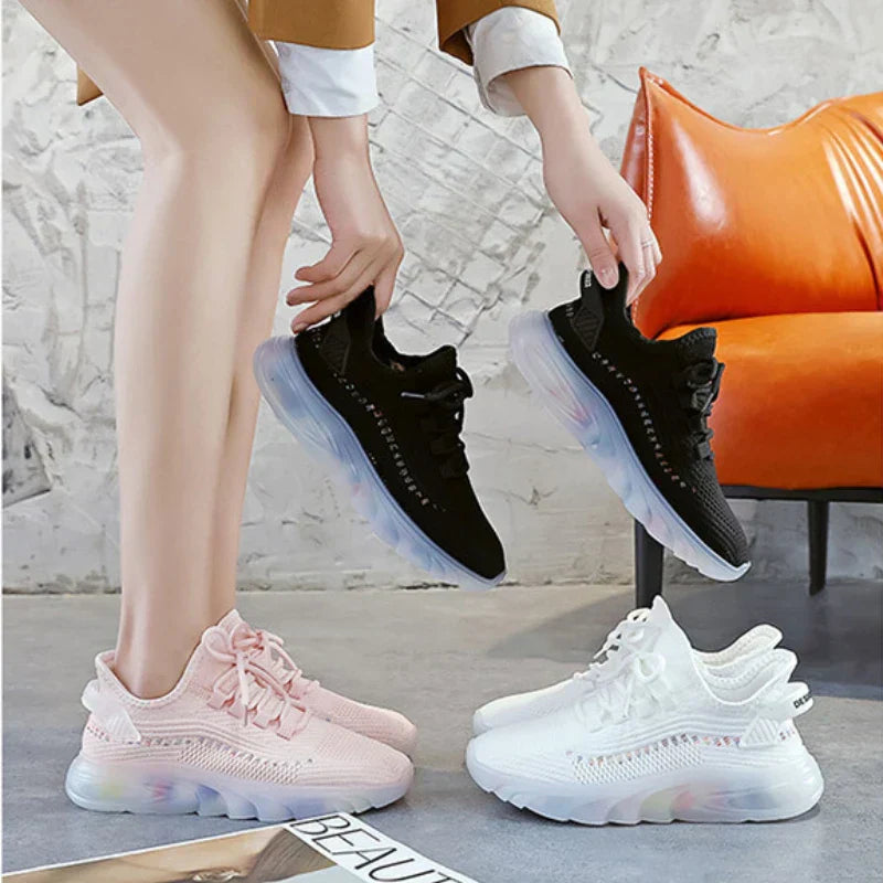 Chaussures de sport en maille pour femmes