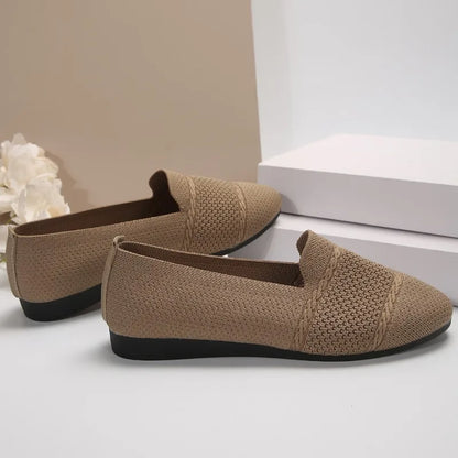 Chaussures décontractées en tricot pour femmes