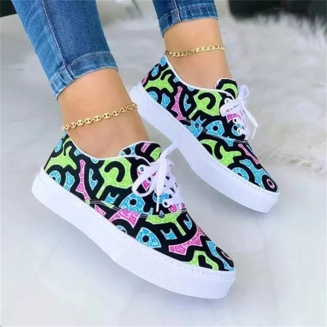 Chaussures en toile à la mode du printemps pour femmes