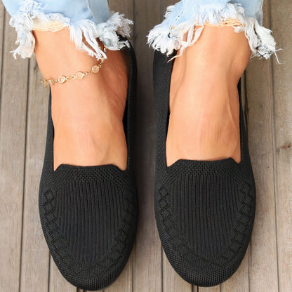Chaussures de course à pied de route minimaliste noires pour dames