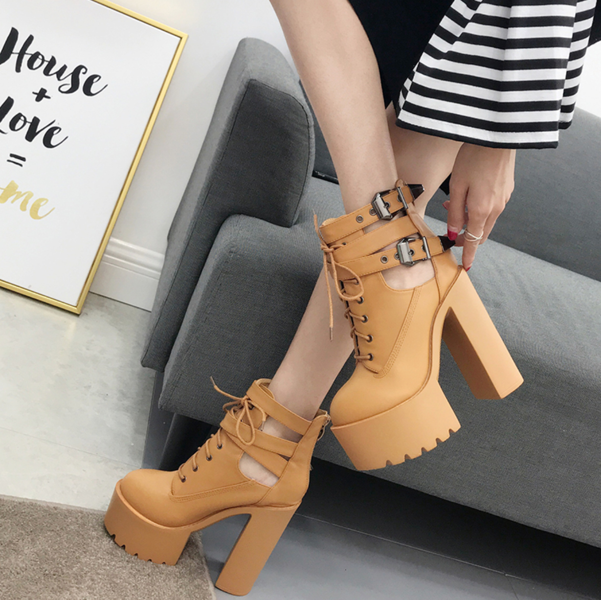 Bottes d'été orthopédiques, confortables et élégantes