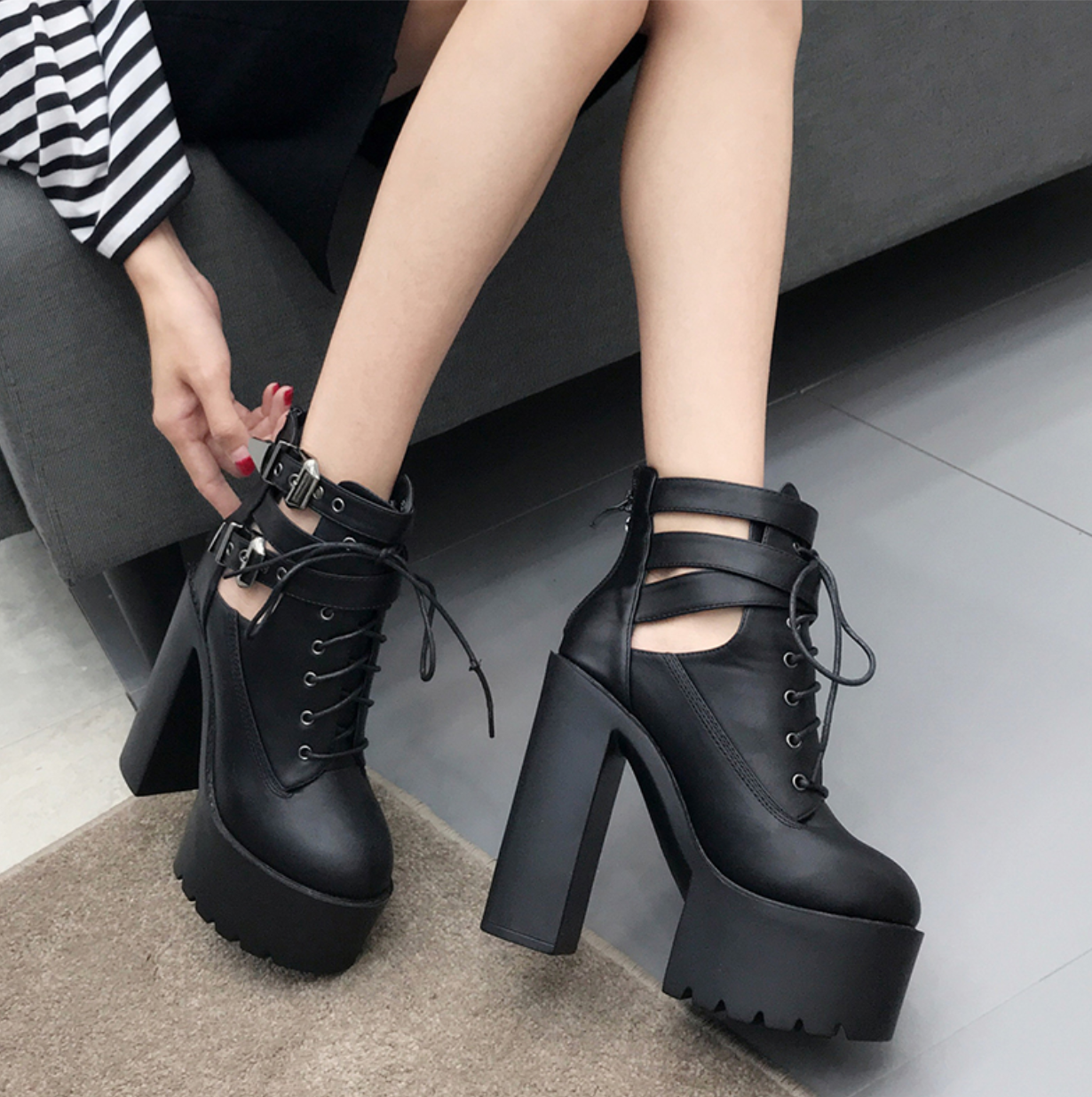 Bottes d'été orthopédiques, confortables et élégantes