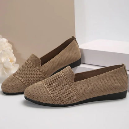 Chaussures décontractées en tricot pour femmes
