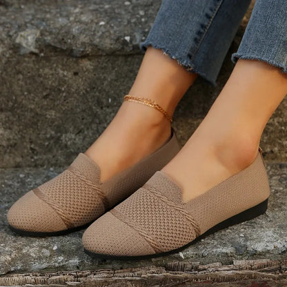 Chaussures décontractées en tricot pour femmes